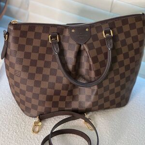 Louis Vuitton Damier Canvas Siena MM Bag 2020 Excellent Condition